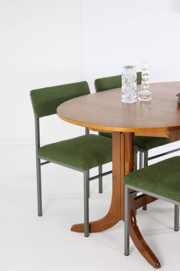 Set van 4 vintage stoelen 'Traunraut'