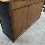 Patinated 3-door sideboard