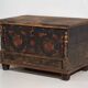 Antique chest with floral decoration (c.1920) #8