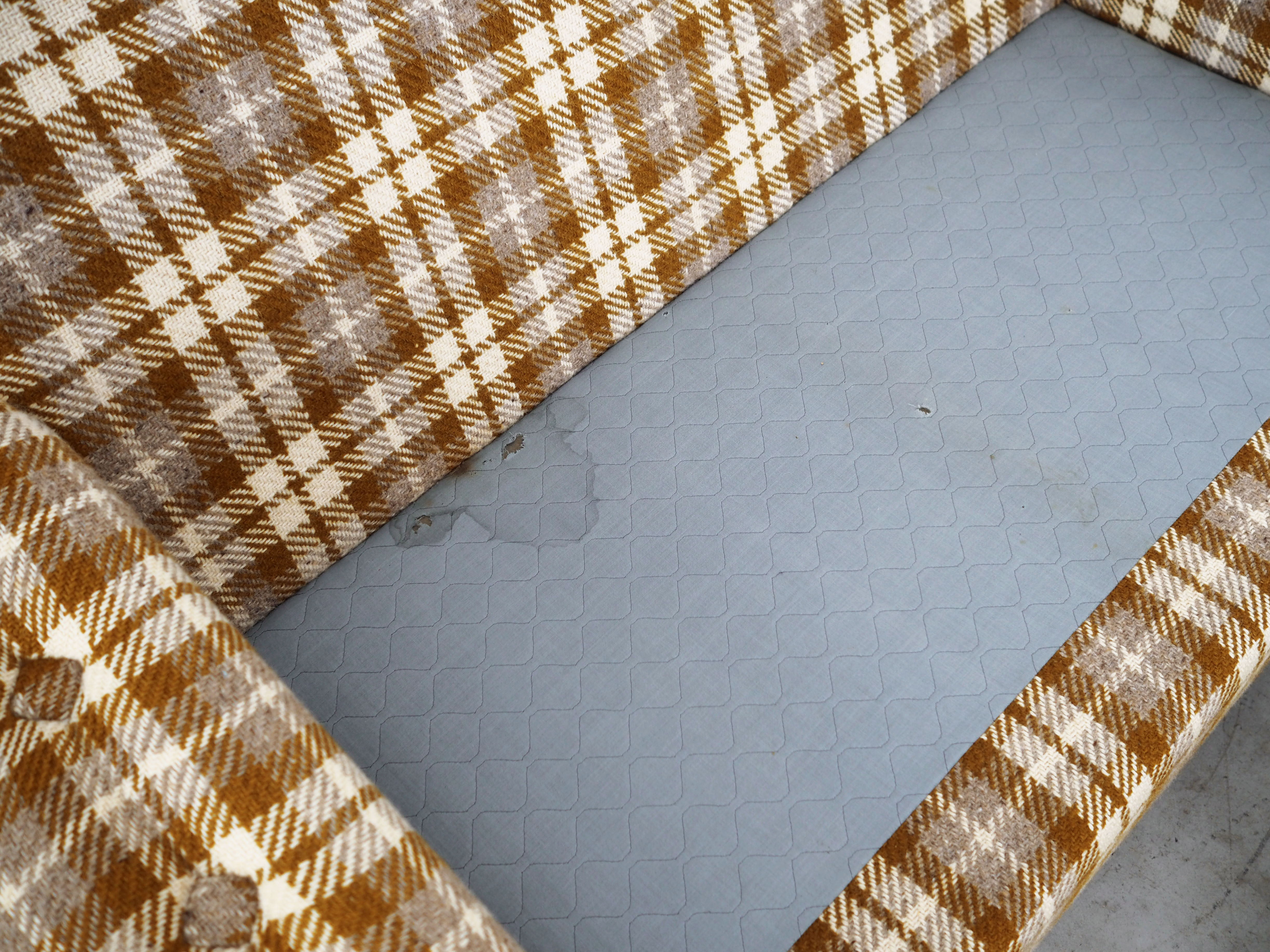 Wool sofa, Danish design, 1970s, Denmark