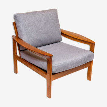 Teak lounge chair by Arne Wahl Iversen for Komfort Denmark, 1960s