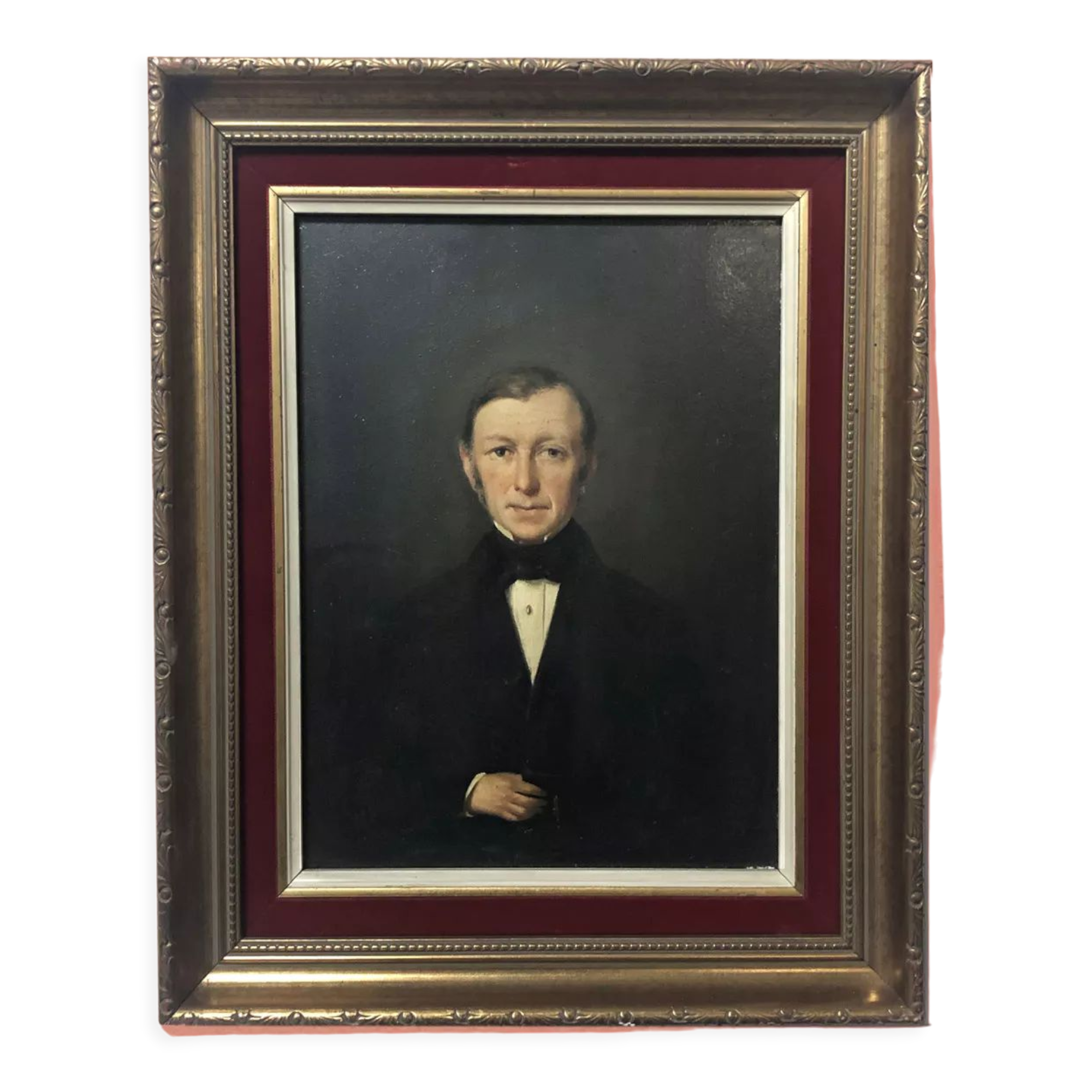 Painting "Portrait of Monsieur Jaumot"