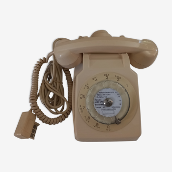 Telephone ivoire Socotel s63