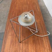 Poliedra table lamp from the Italian space age by Felice Ragazzo for Guzzini