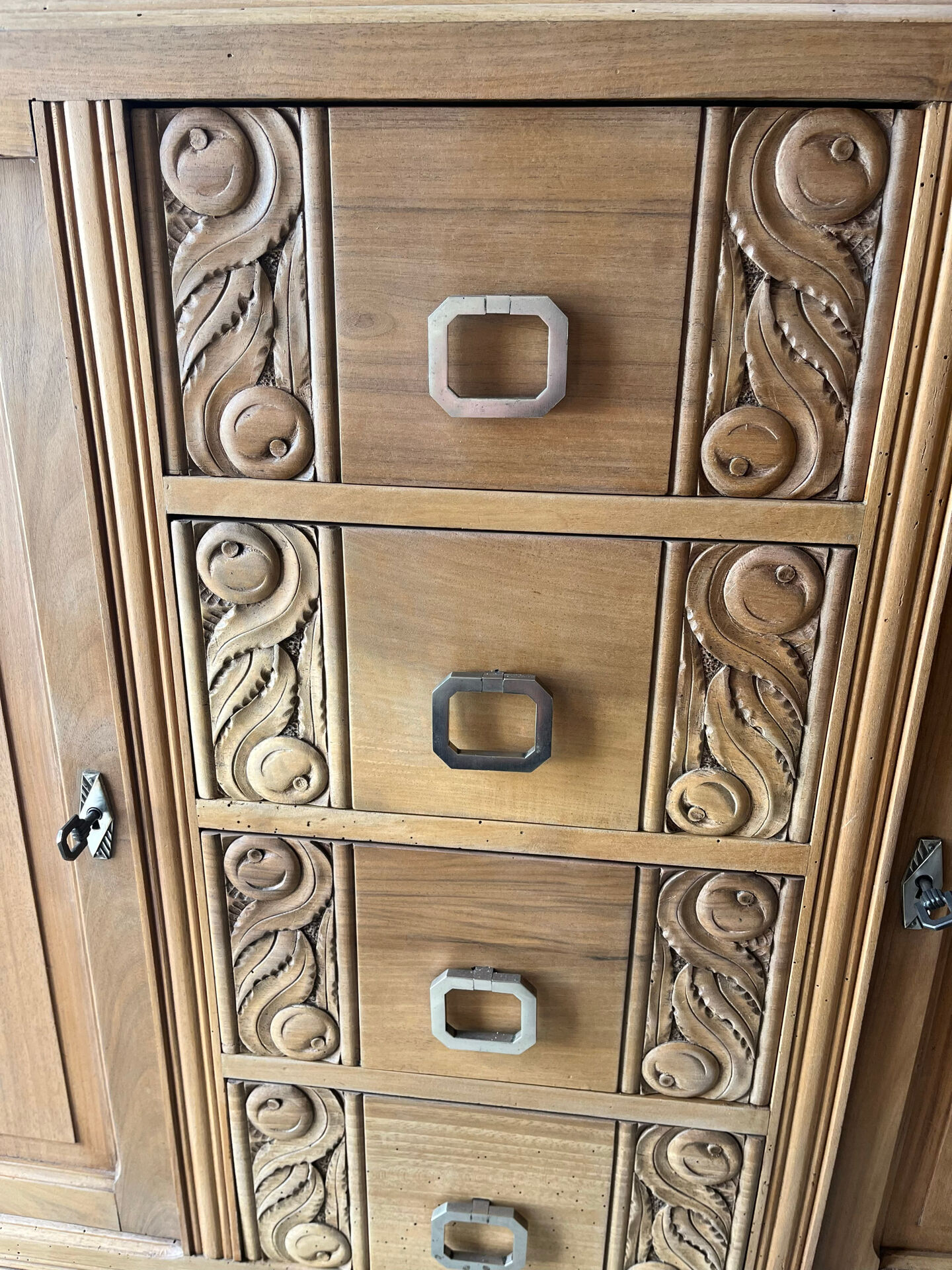 Enfilade art déco avec miroir