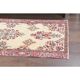 1970s Turkish Oushak Handmade Wool Cotton Beige Area Rug 103x206