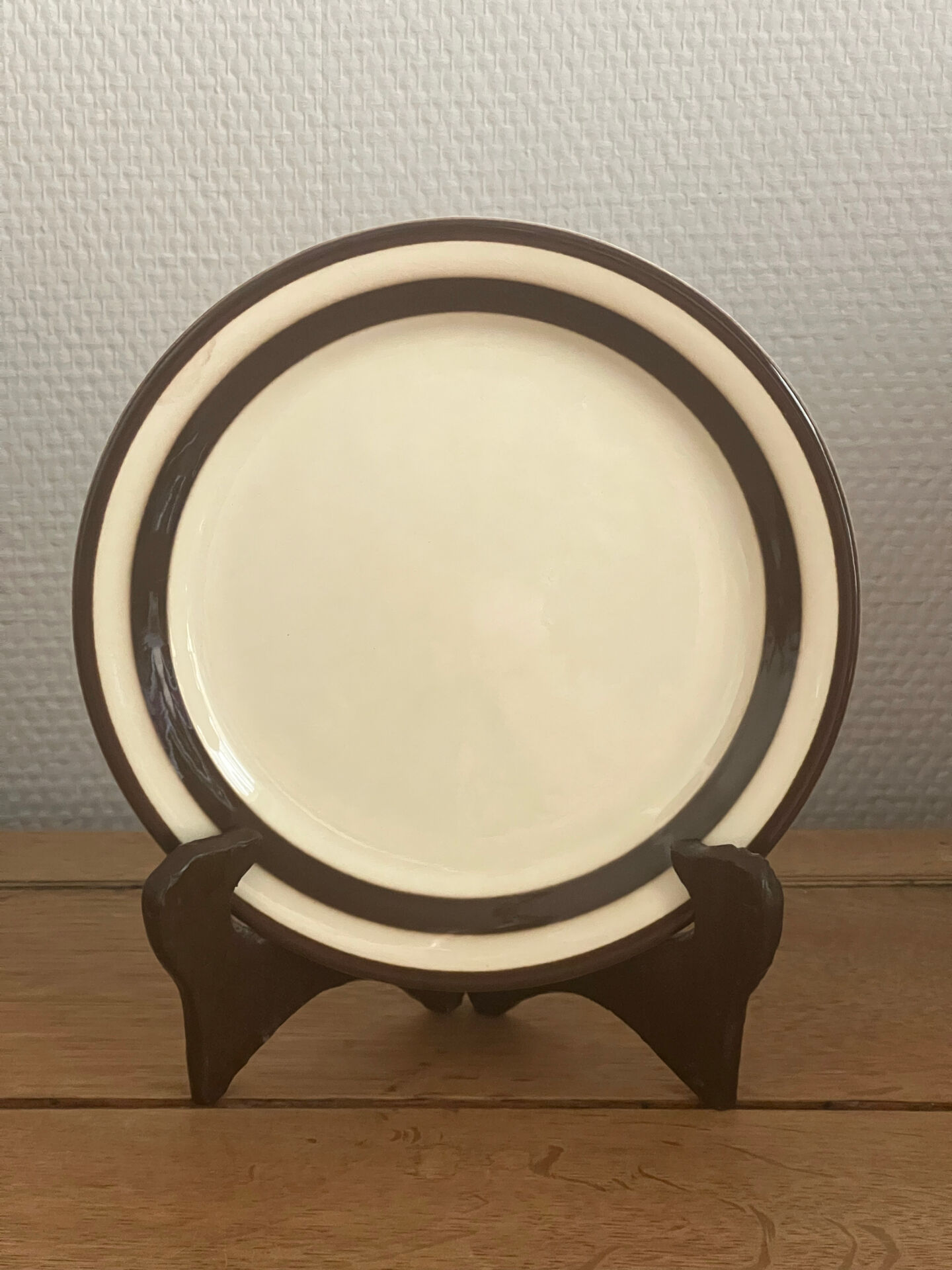 6 Italian dessert plates Pagmossin in ceramic