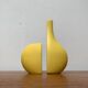 Set of 2 minimalist postmodern Italian vases by Bel Mondo, 1980s.