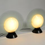 Pair of 1980s table lamps by Pier Giuseppe Ramella for Arteluce model Tikal