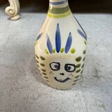 ceramic Vase decorated with Face 22cm