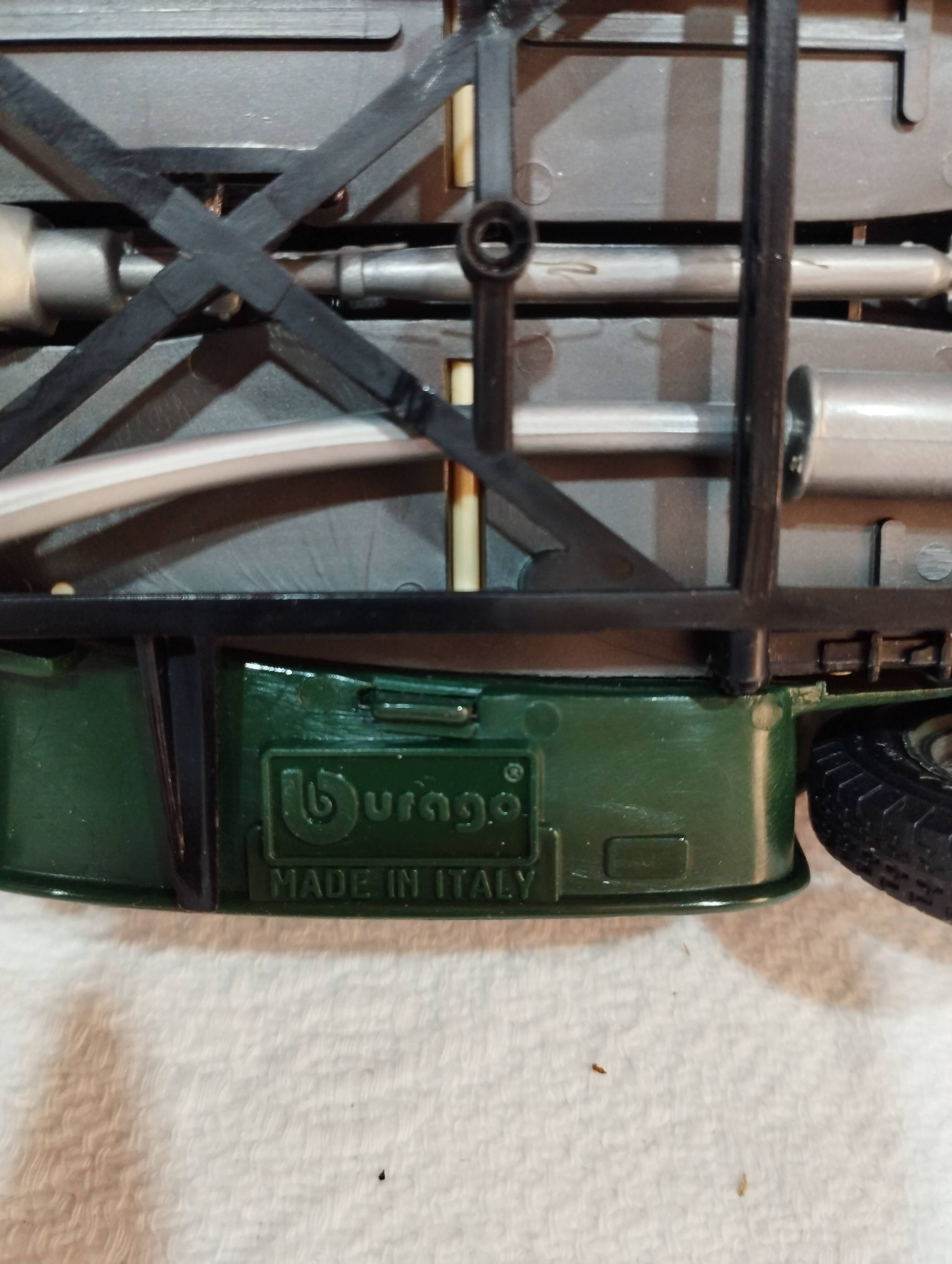 Toy car jaguar ss100 1937 burago scale 1/18