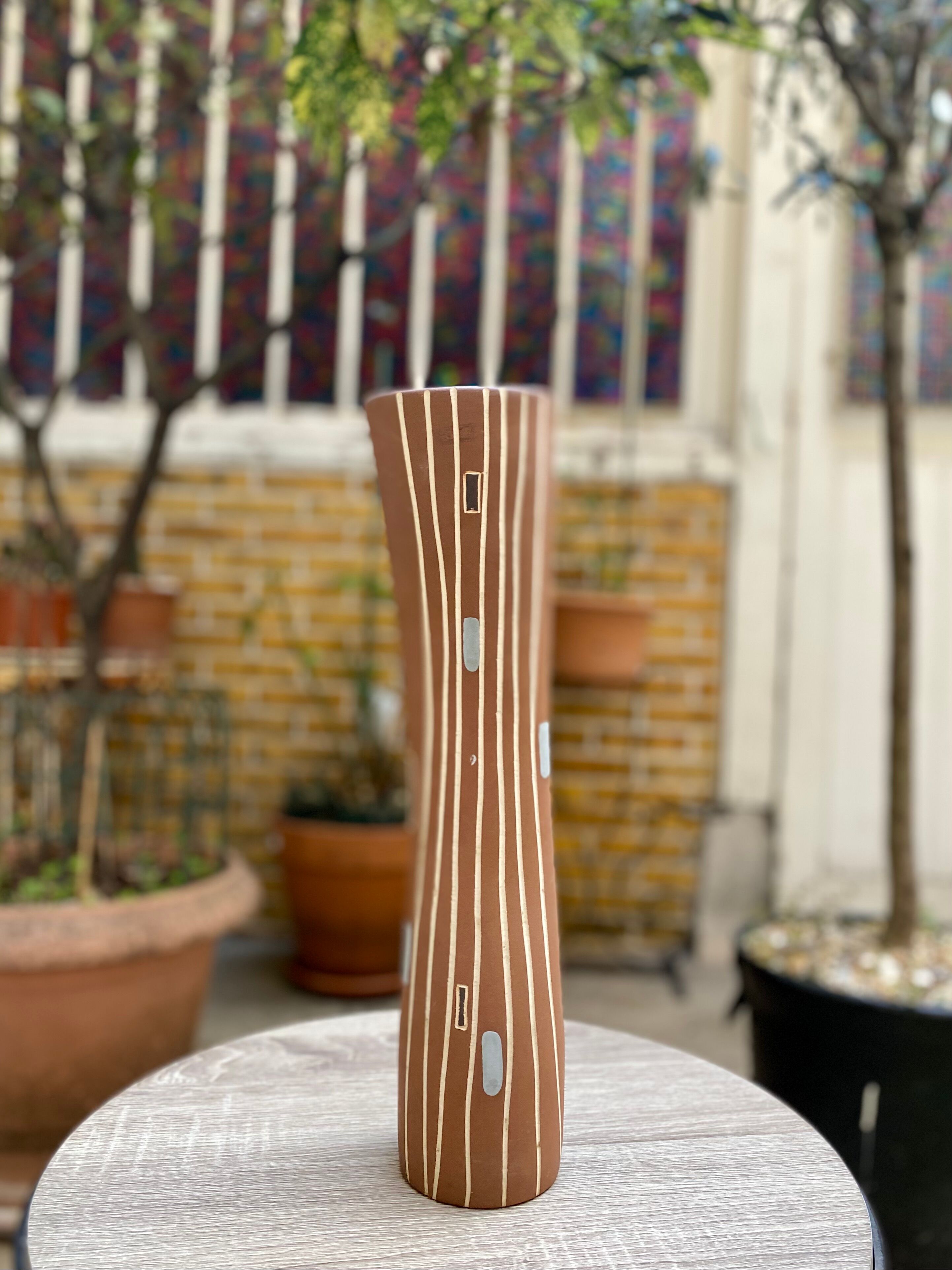 Ceramic vase year 50