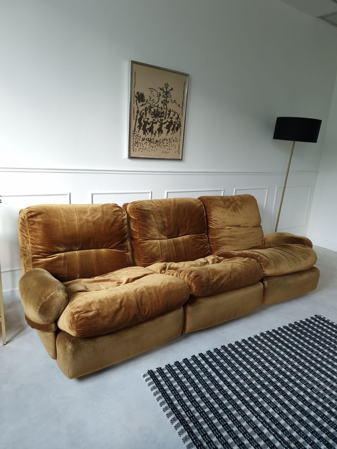Vintage modular sofa