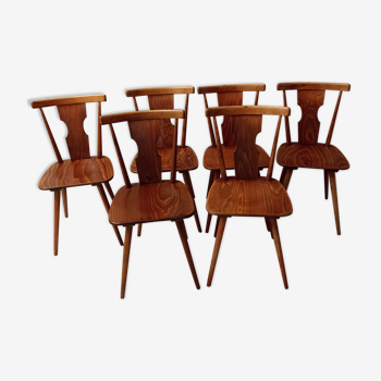 Set of 6 farm chairs
