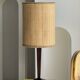 Vintage wooden designer lamp base H43