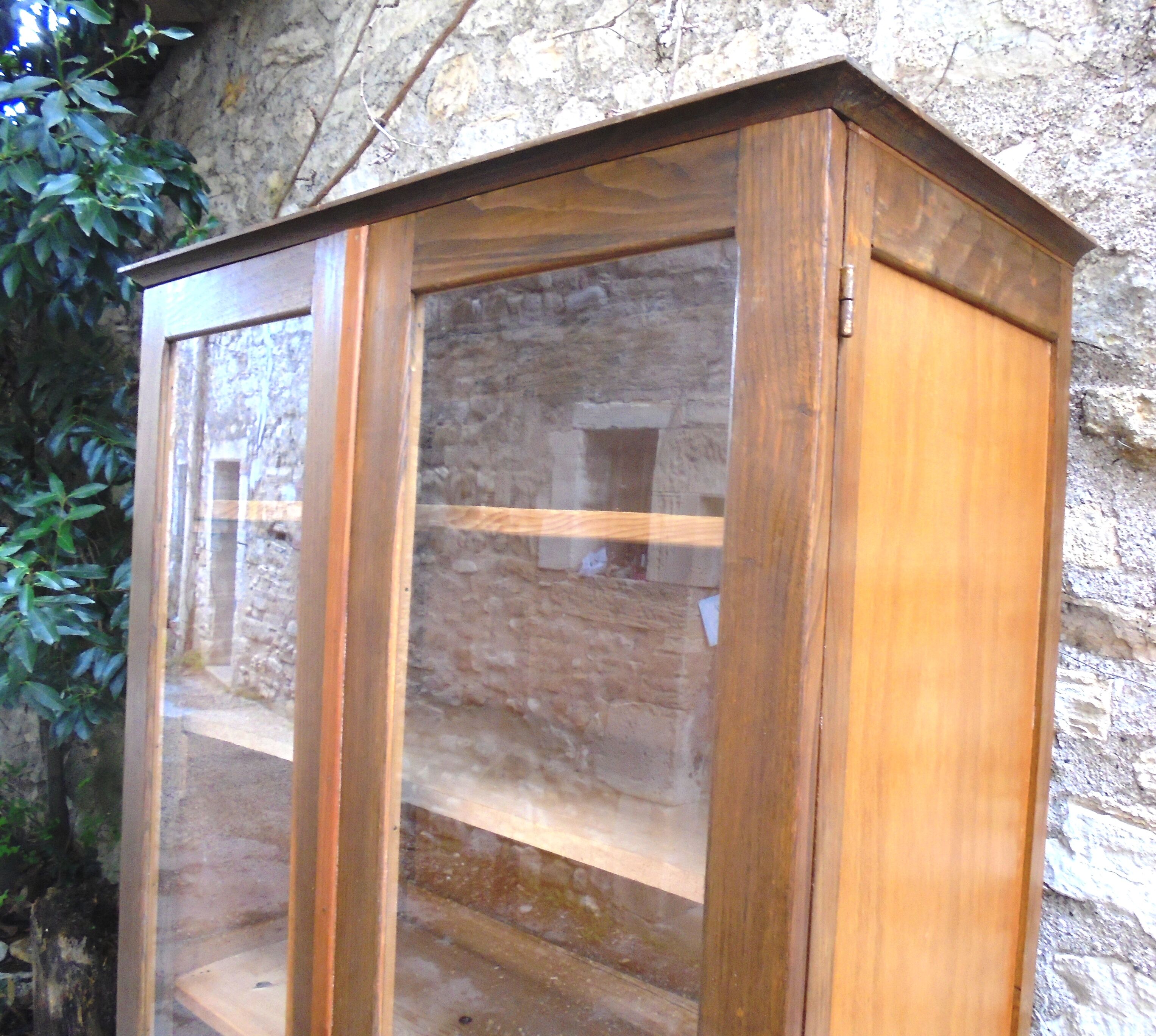 Vintage wood library