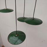 4 hanging lamps