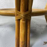 Rattan Coffee Table with glass top