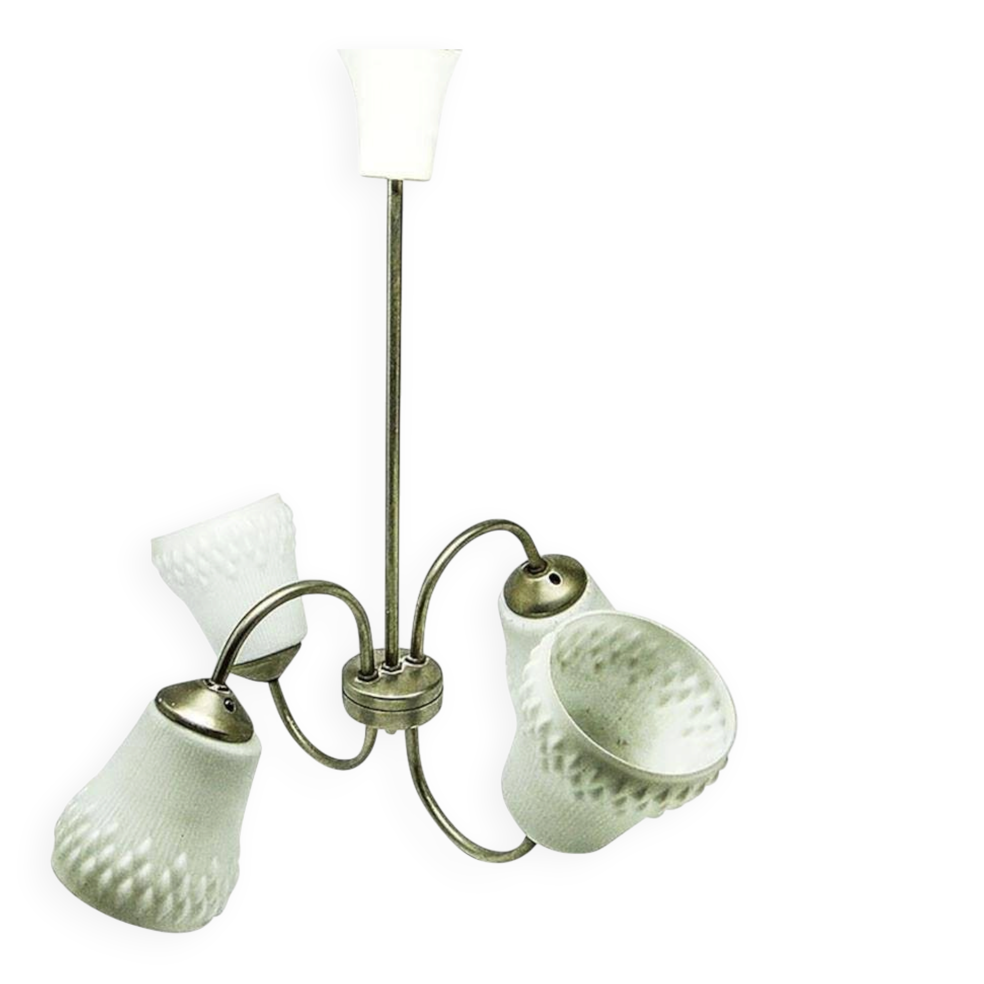 Mid-century style chandelier, Poland, 1970s