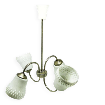 Mid-century style chandelier, Poland, 1970s