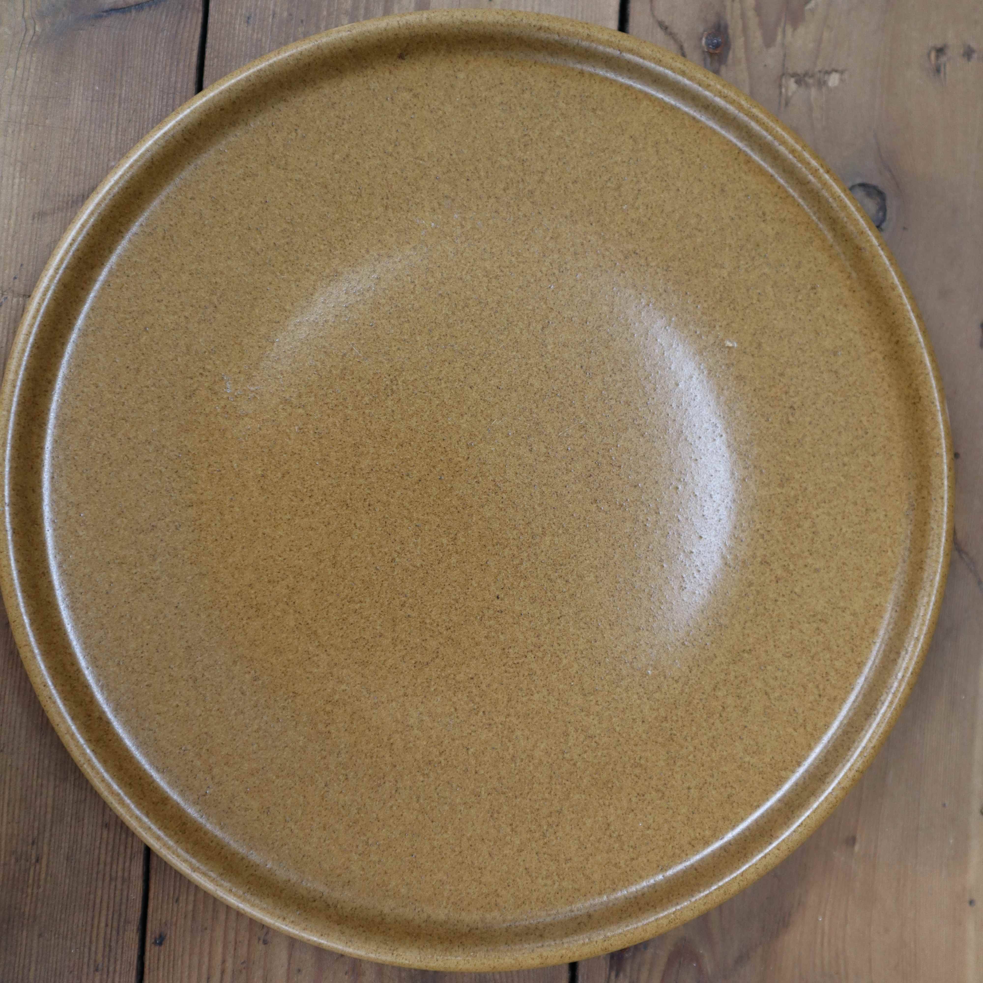 Set of 6 vintage Rigny stoneware plates