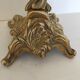 Pair of vintage brass 2-candle candelabra candlesticks