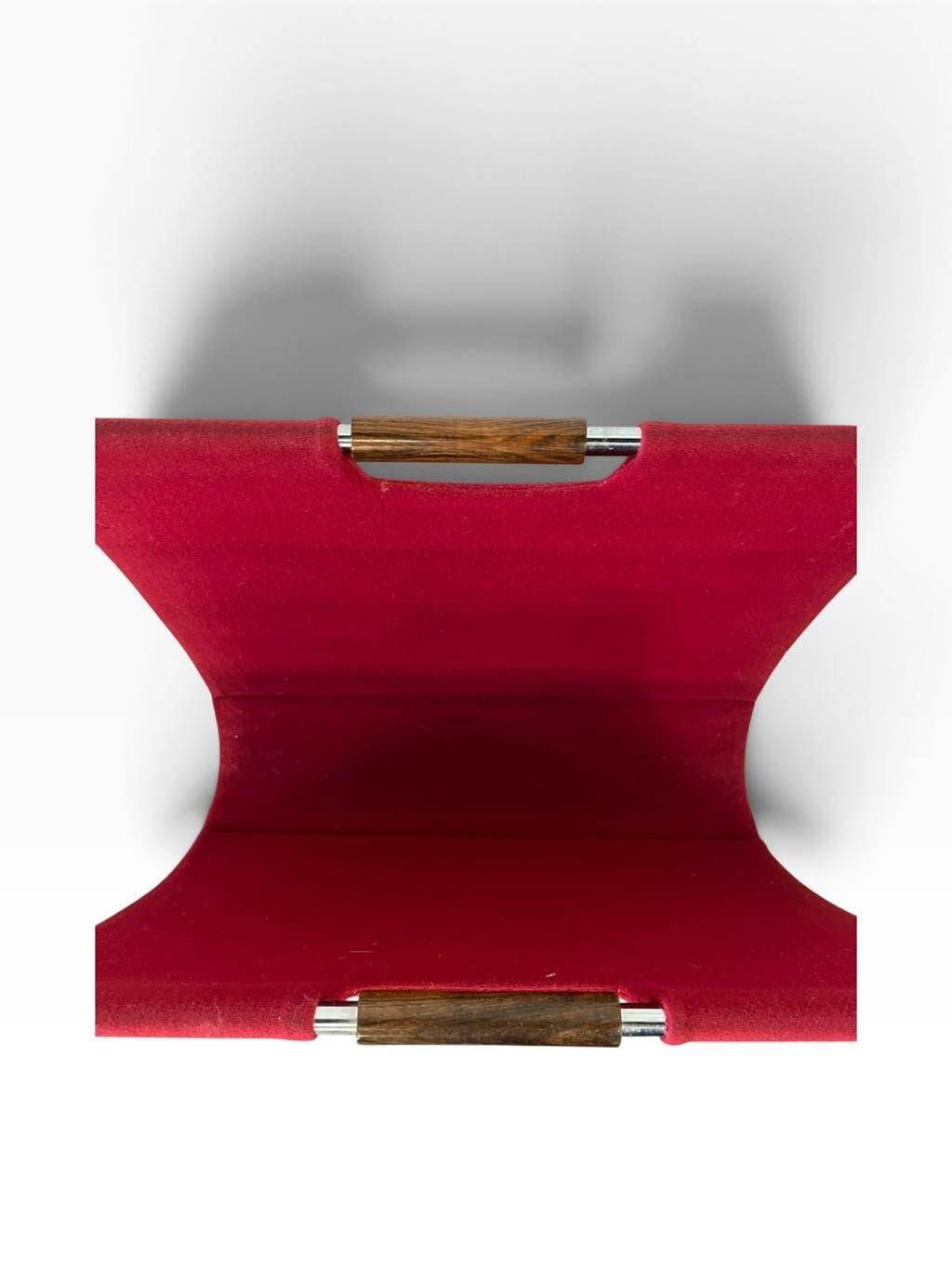 Porte-revues/support de lecture rouge vintage BRABANTIA