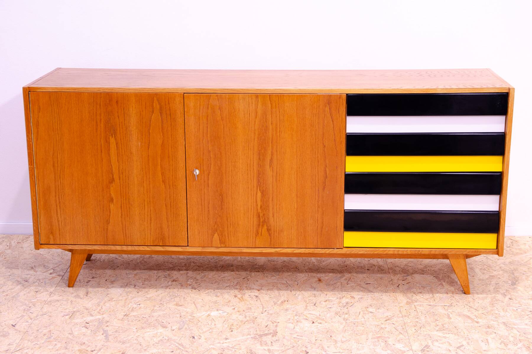Mid Century U-460 sideboard by Jiří Jiroutek for Interiér Praha, Czechoslovakia