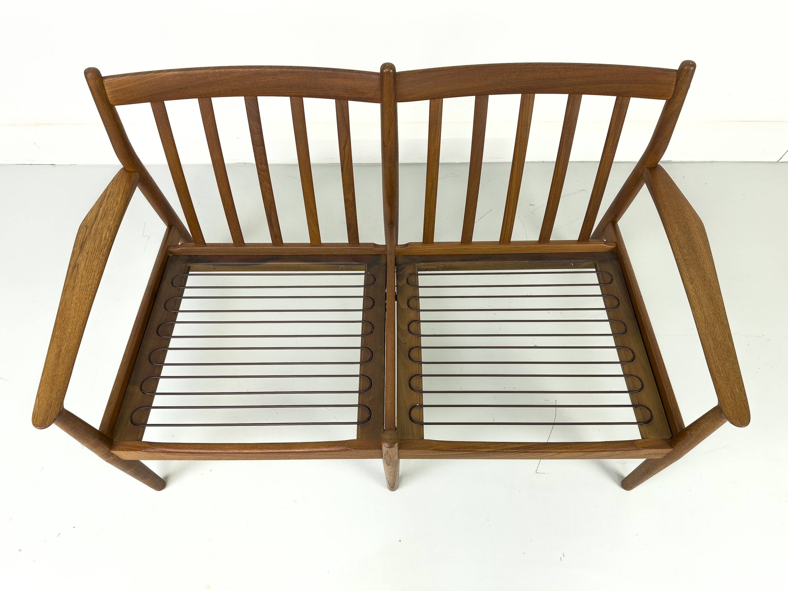 Danish Teak Lounge Sofa by Svend Aage Eriksen for Glostrup, 1960s