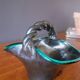 Ceramic bowl, basket from the 50s by Accolay Yonne