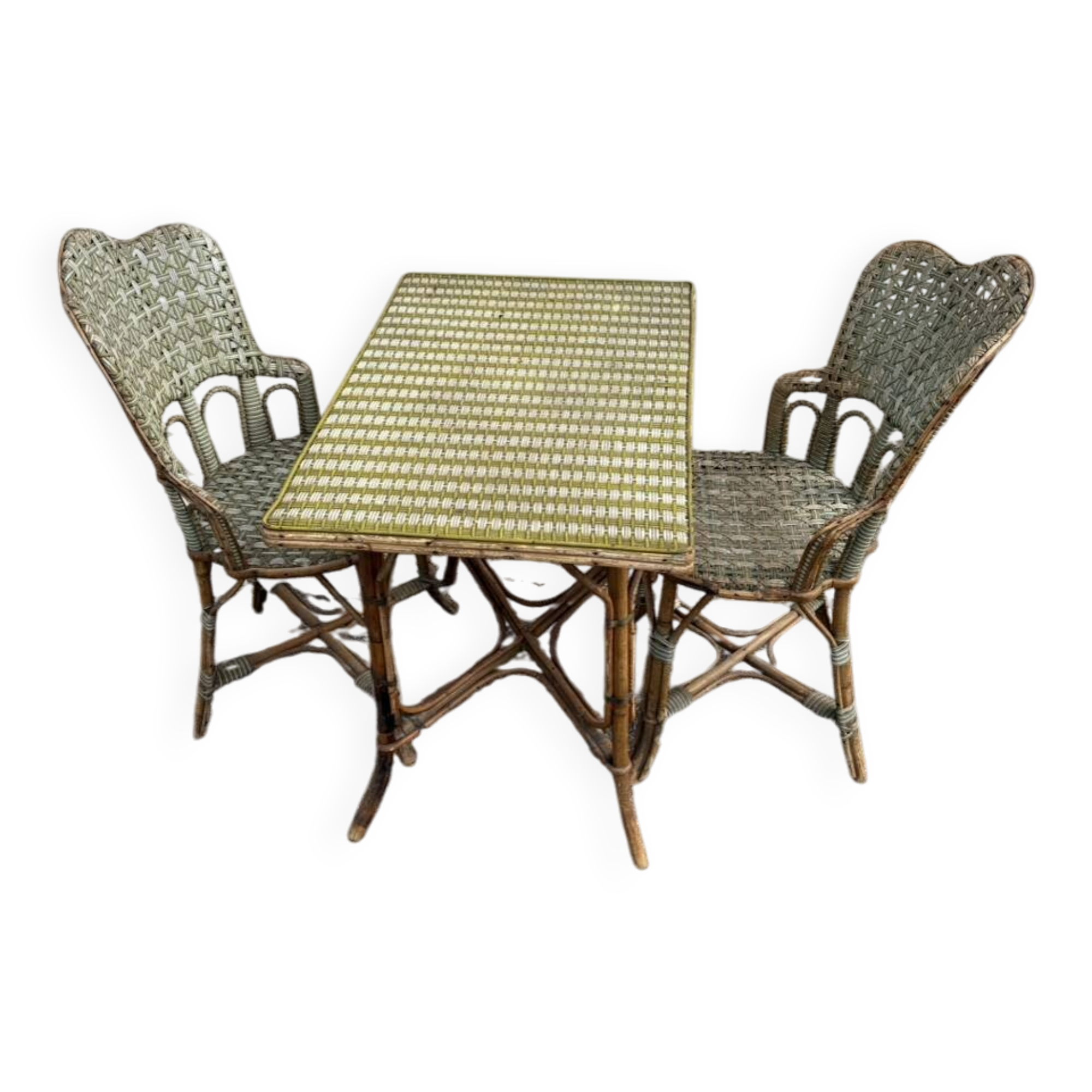 Wicker garden furniture 1920