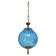 Charming vintage Murano blue glass pendant light, 1960