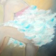 Oil on canvas dancer