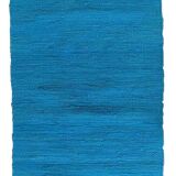 Handmade indian vintage carpet 61cm x 125cm 1980s, 1c564