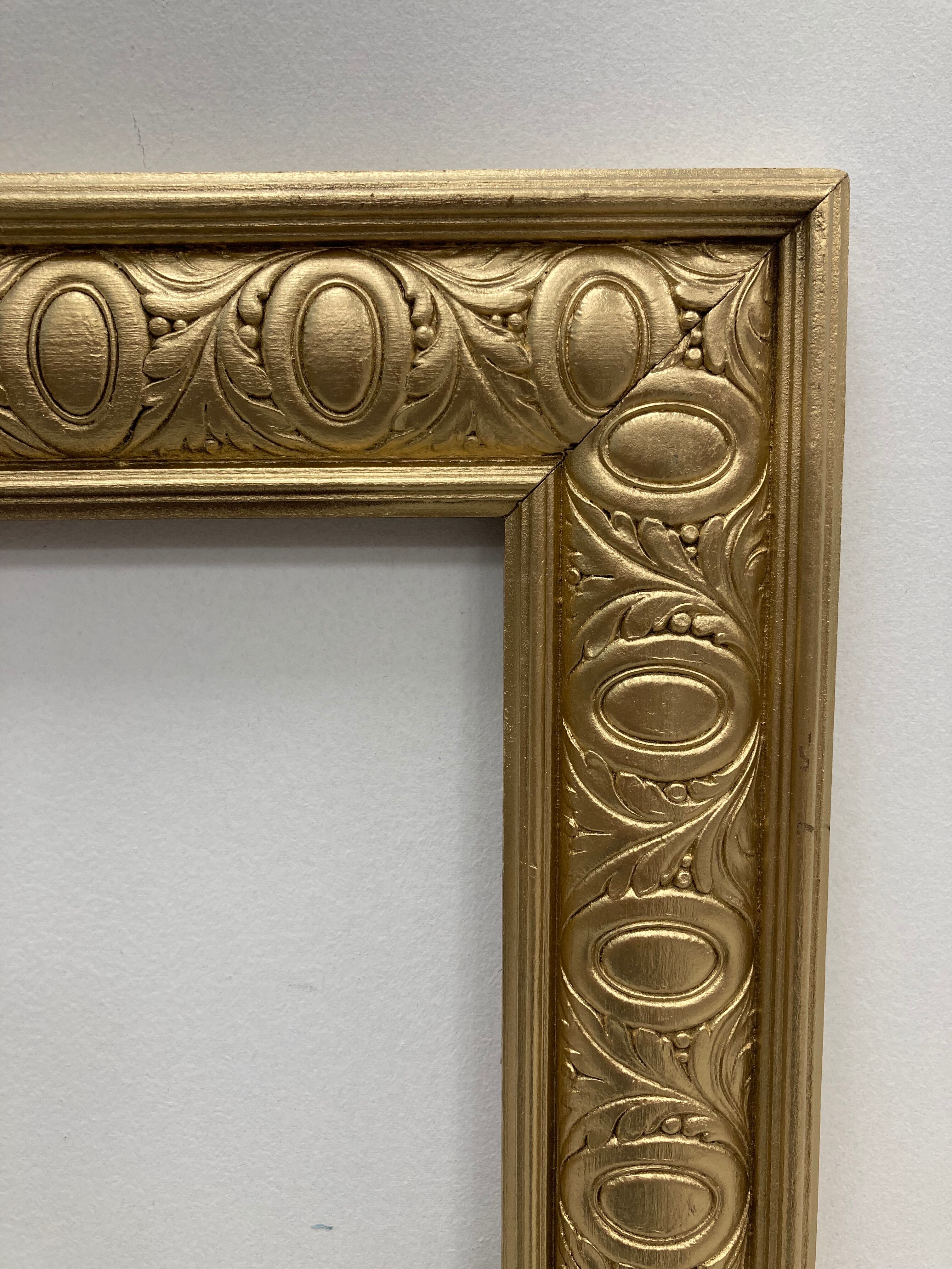 Gold frame