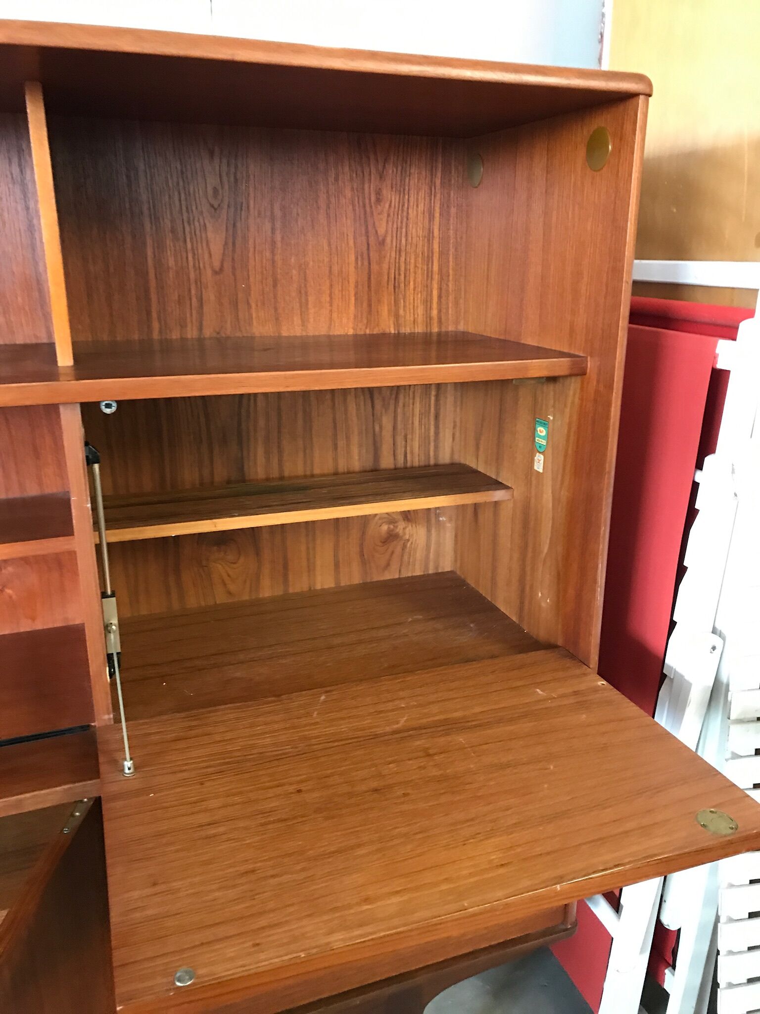 Enfilade vintage en teck scandinave