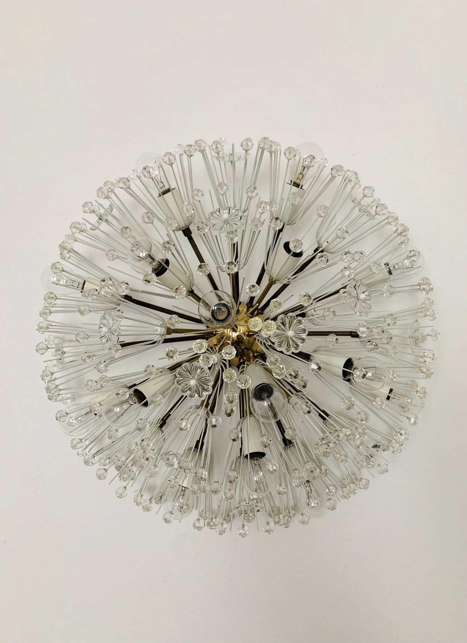 Dandelion Wall or Ceiling Lamp by Emil Stejnar for Rupert Nikoll
