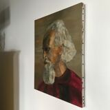 Portrait in oil