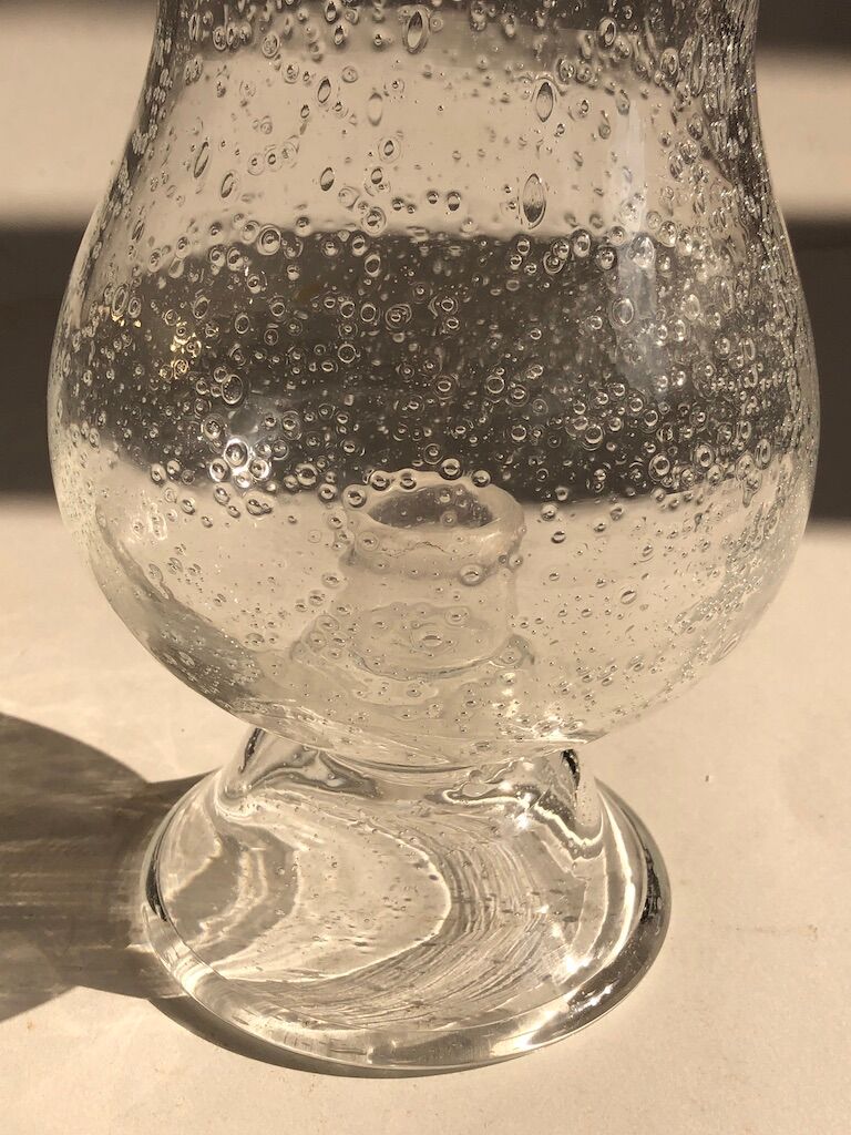 Set of 2 Biot glass photophores