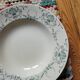 Assiette creuse Guirlande de Luneville