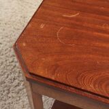 Art Deco pedestal table 1930 double tops two species