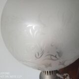 Lampe en étain