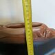 Sculptural glazed ceramic vase – Set of 3 pieces