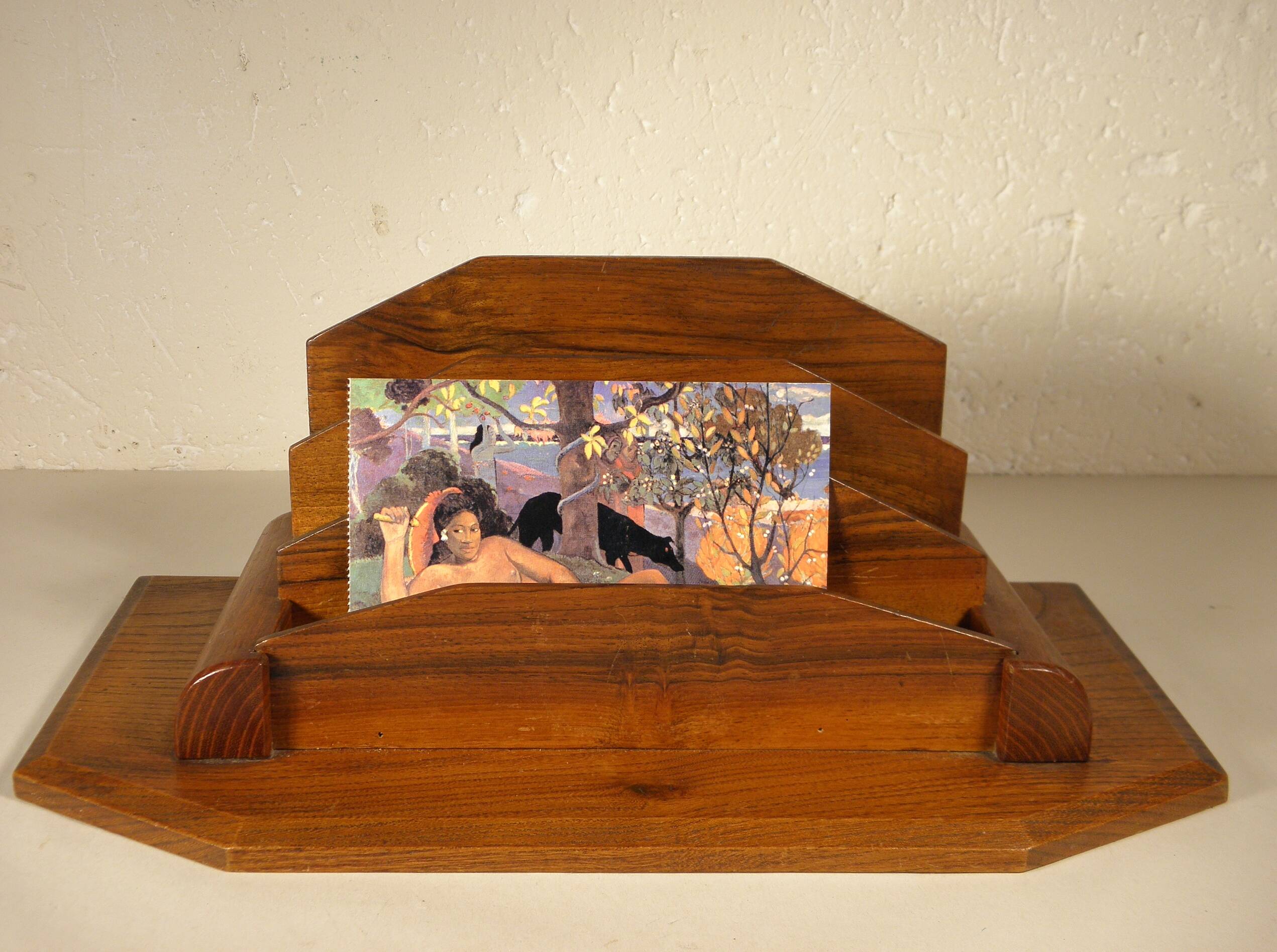 Mail holder, Art Deco letter holder