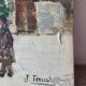Scene de Montmartre, huile sur toile signée