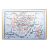 Imprimée en 1906, Carcassonne, Aude, France