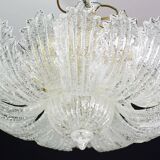 Garda, luxury Italian Murano glass ceiling light or flush mount, 1980s