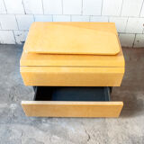 Pair of bedside tables by Giovanni Offredi for Saporiti Italia 1970s