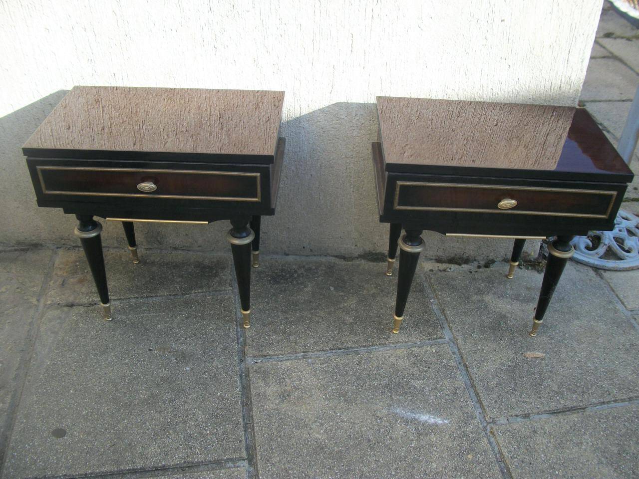 Paire de Chevets Vintage