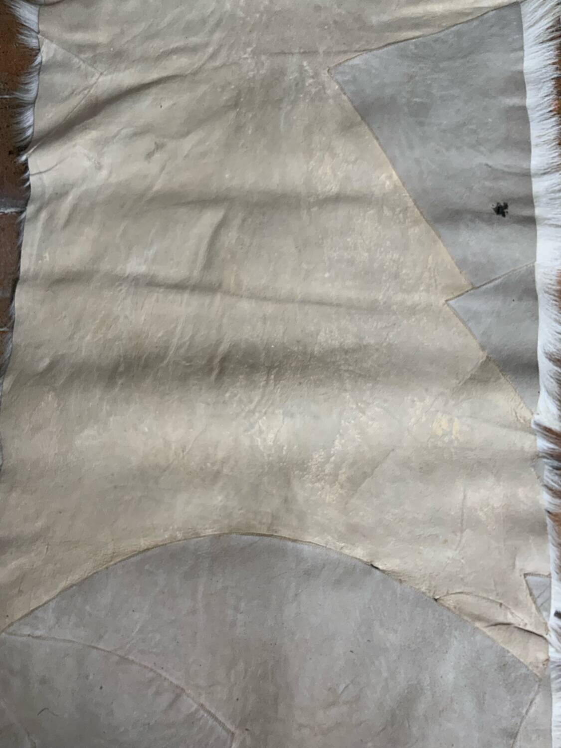 Vintage goatskin